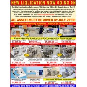 Hickory, PA Liquidation Sales Flyer Online Only